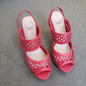 Red Impo Heels